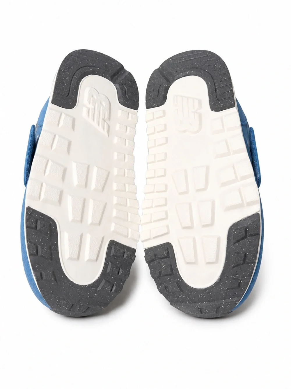 New Balance Infant 574 Wide Light Blue and Sky Blue Sneakers - Picture 2 of 3